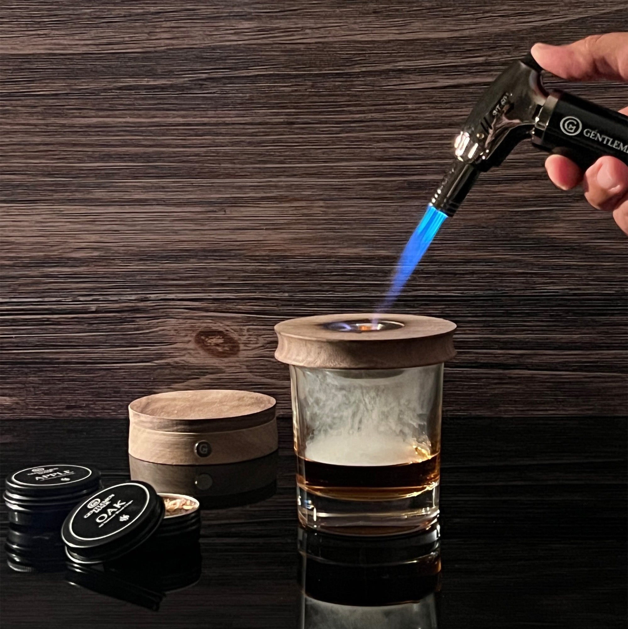 Cocktail Smoker Kit Torch Wood Chips